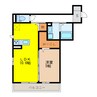 ささら弐番館 1LDKの間取り
