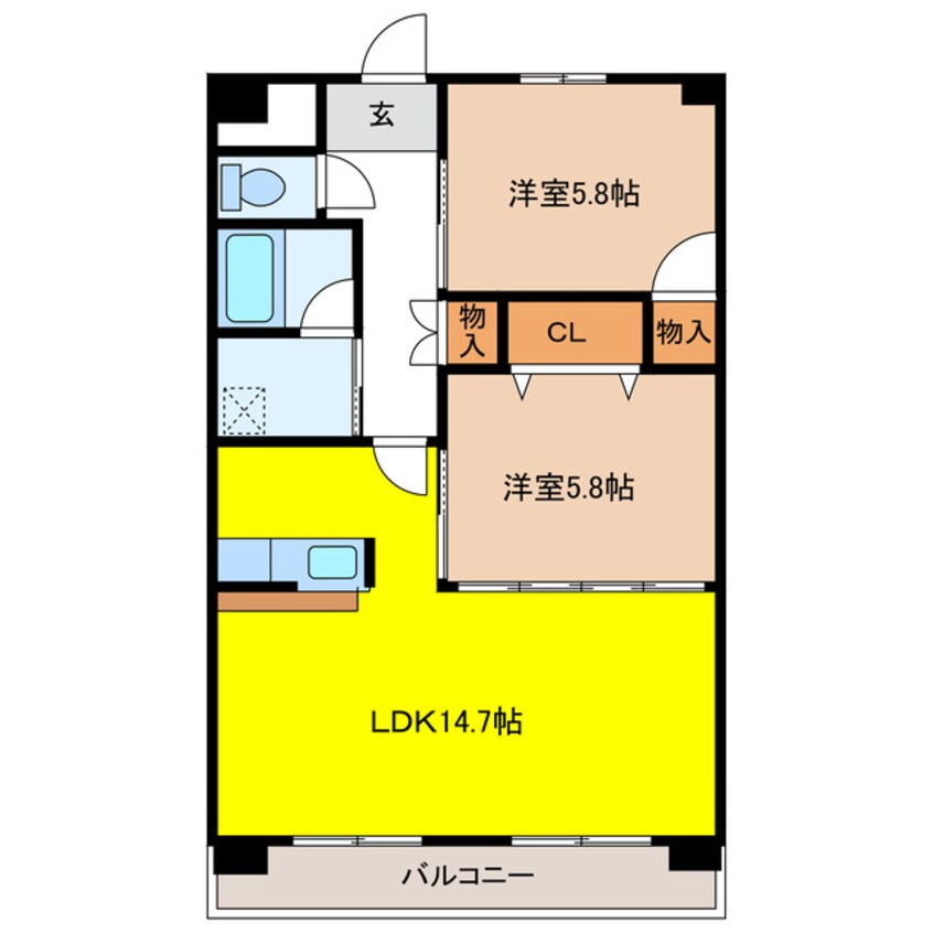 間取図 本郷マンション