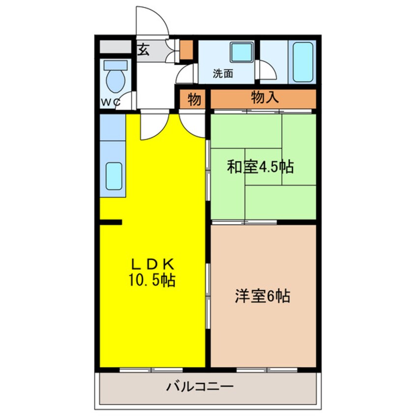 間取図 レジデンス領下