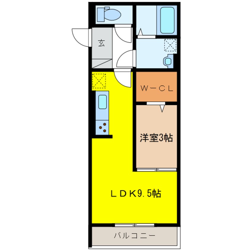 間取図 アンクレージュ