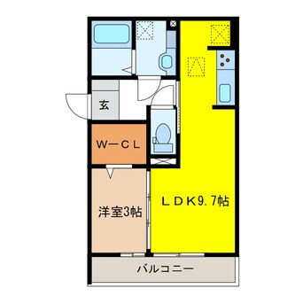 間取図 ザ・シティハウス白山