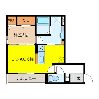 間取図 ザ・シティハウス白山