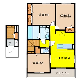 間取図 オドゥール・ダムール