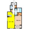 マルシェⅢ 1LDKの間取り