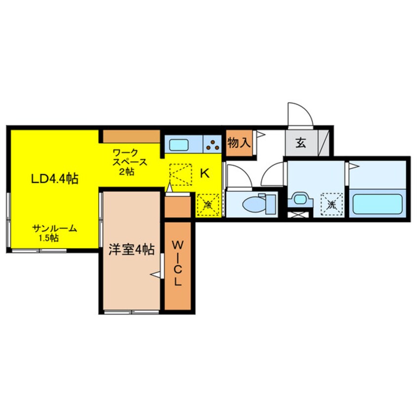 間取図 グランヴィア金町