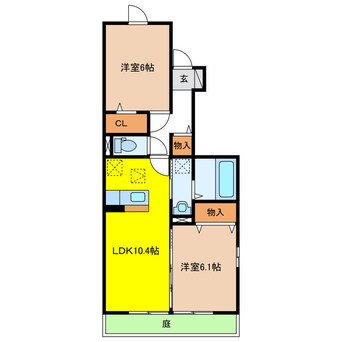 間取図 コアロードⅥ