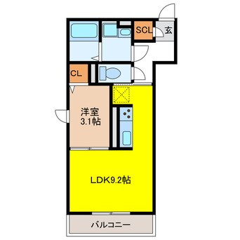 間取図 D-room桜木町