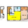 アトレ 1LDKの間取り
