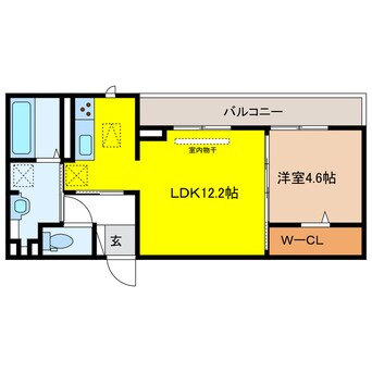 間取図 アヴァンセ加納