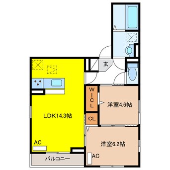 間取図 グランヴィア金町Ⅱ