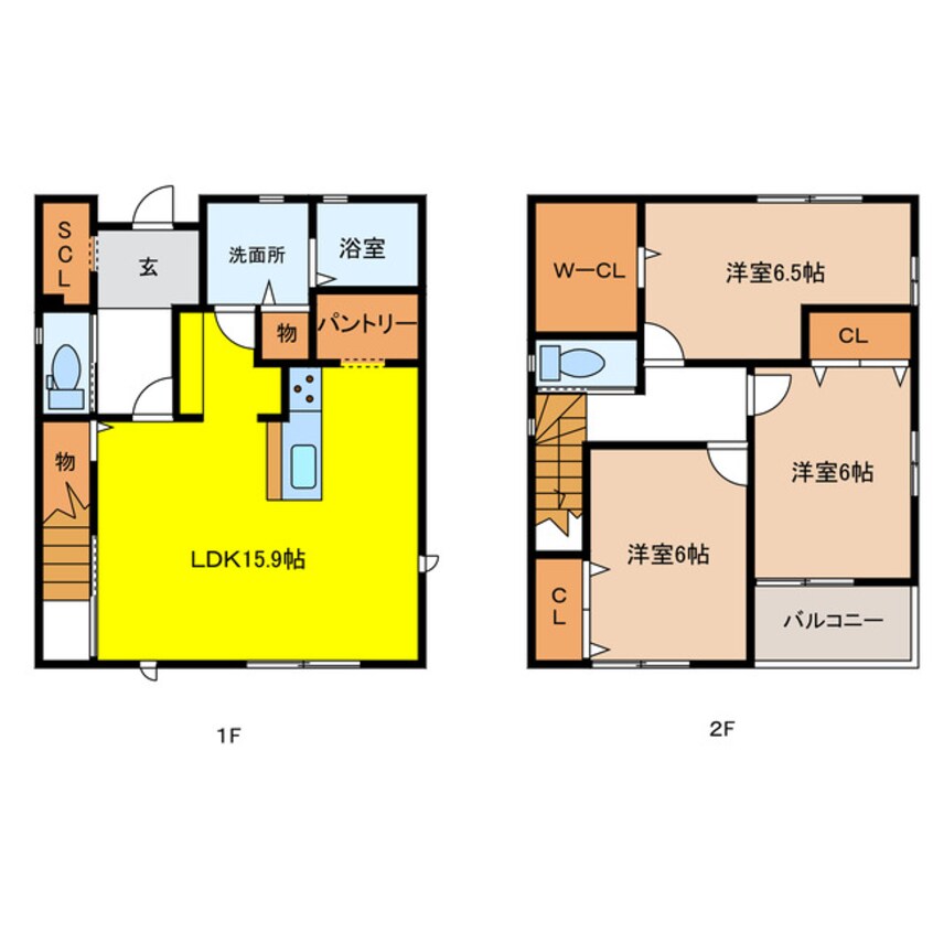 間取図 クォーツ