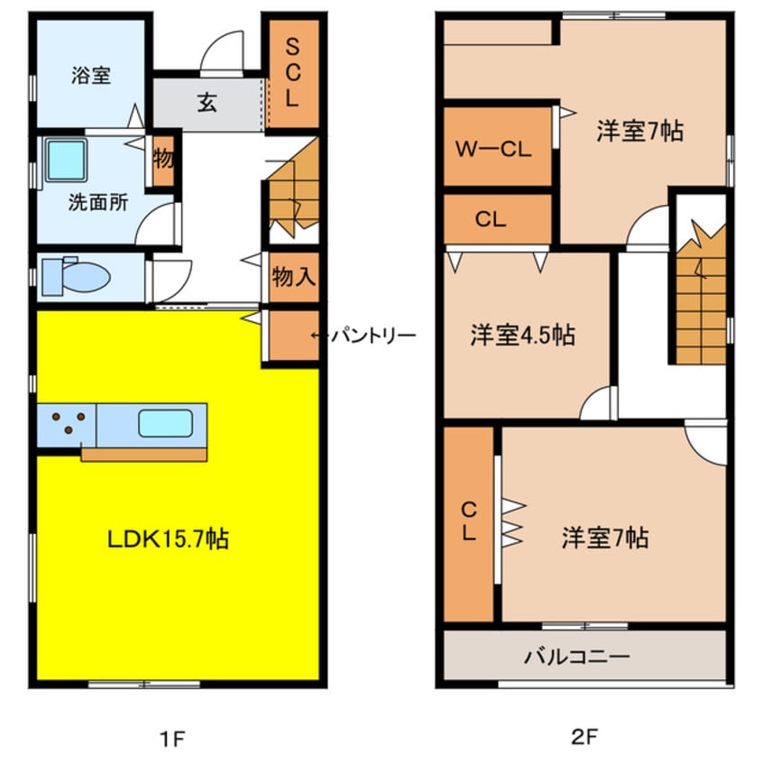 間取図 クォーツ