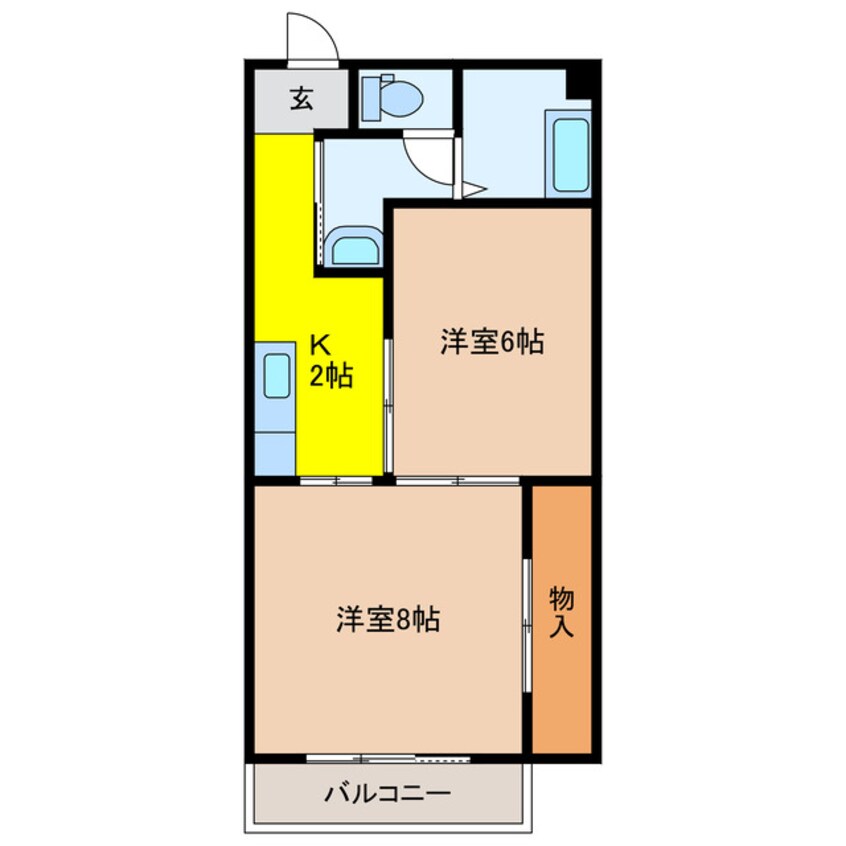 間取図 北村ビル