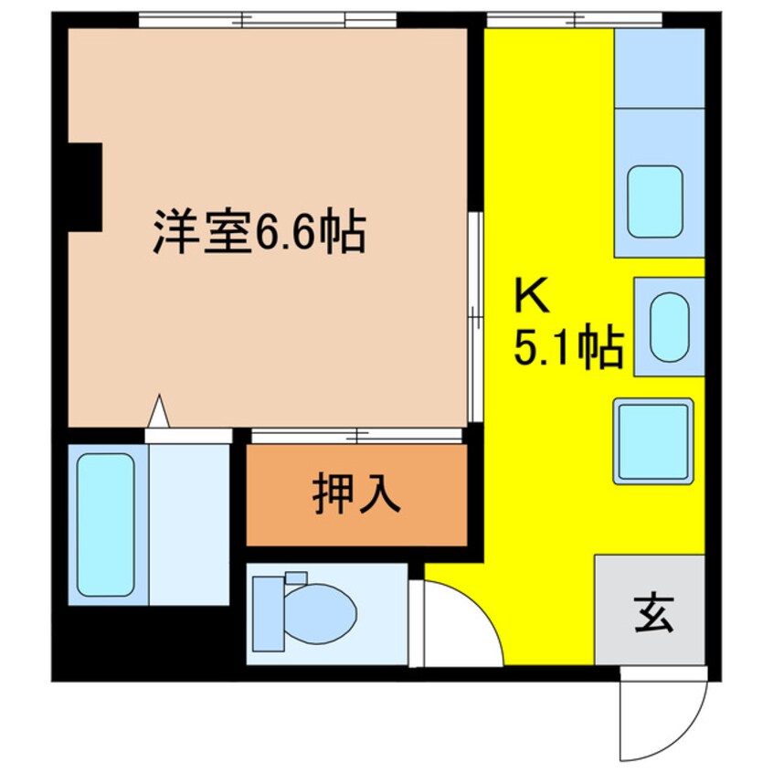 間取図 ル・ベリエ