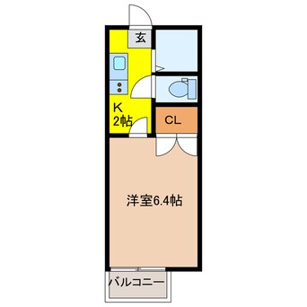 間取図 パビリオントーカイ