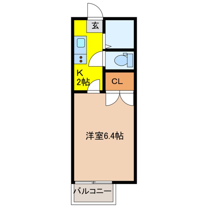 間取図 パビリオントーカイ