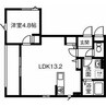 仮）BB岐阜マンション 1LDKの間取り