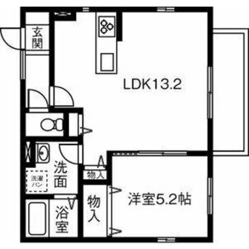 間取図 仮）BB岐阜マンション