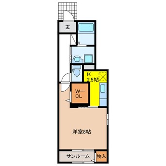 間取図 ボスケットⅣ