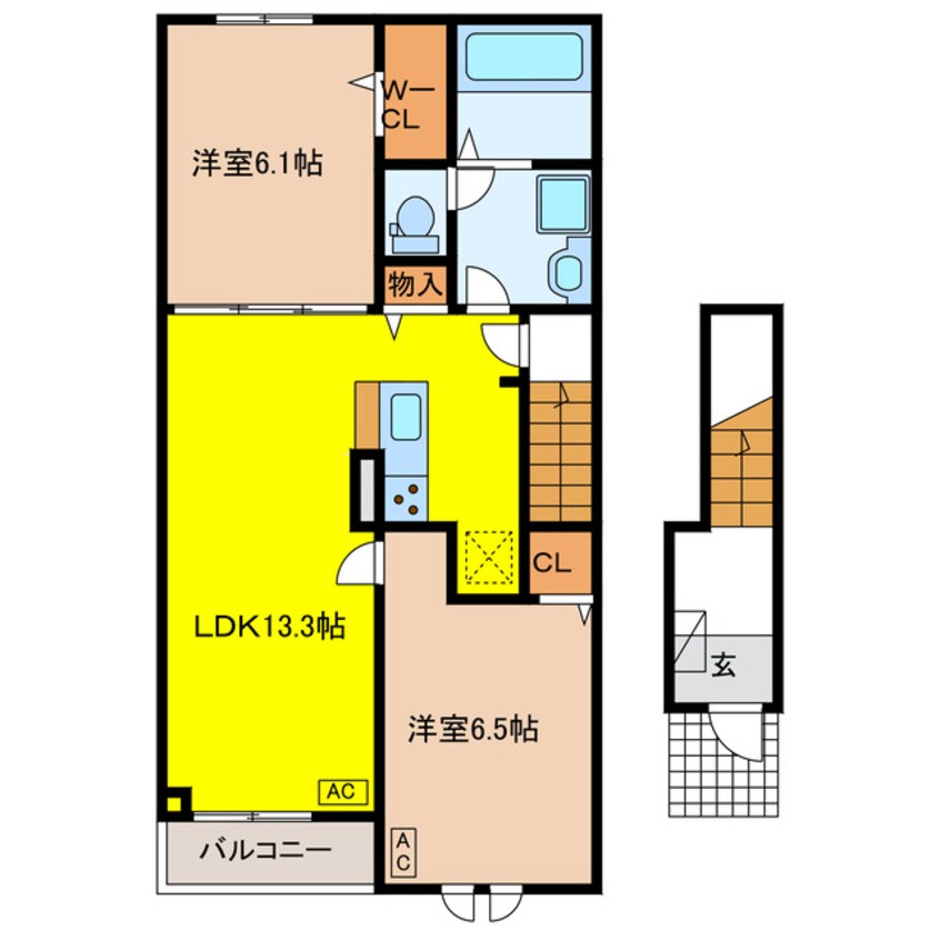 間取図 セシル