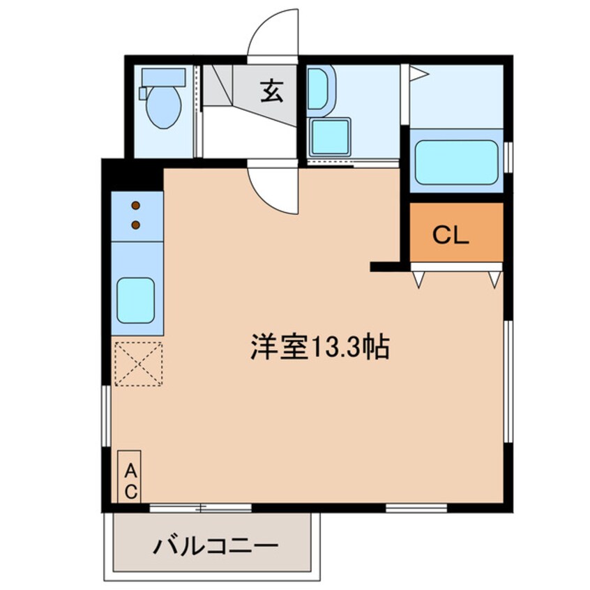 間取図 Infina岐阜