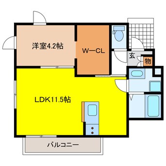 間取図 ルミエール・アイ