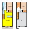 CASA SINJO 2LDKの間取り
