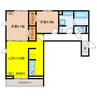 chrysanthemum岐南（クリサンサマム岐南） 2LDKの間取り