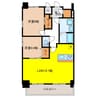 S-RESIDENCE岐阜駅 2LDKの間取り