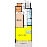S-RESIDENCE岐阜駅 1LDKの間取り