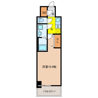 間取図 S-RESIDENCE岐阜駅
