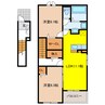 田代スクエア 2LDKの間取り