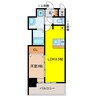 プレサンス岐阜ゼクシス 1LDKの間取り