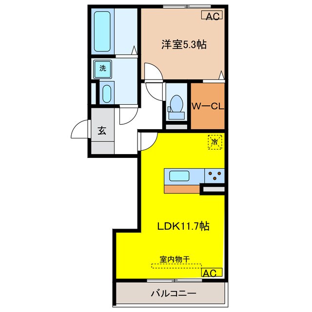 間取り図 セレスティア岐南