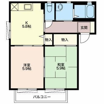 間取図 EDEL HEIMⅠ　A