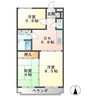 BELL PALACE 3DKの間取り