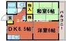 サンシティ 2DKの間取り