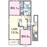 プティパニエ　A 2LDKの間取り