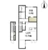 Gratia 1LDKの間取り