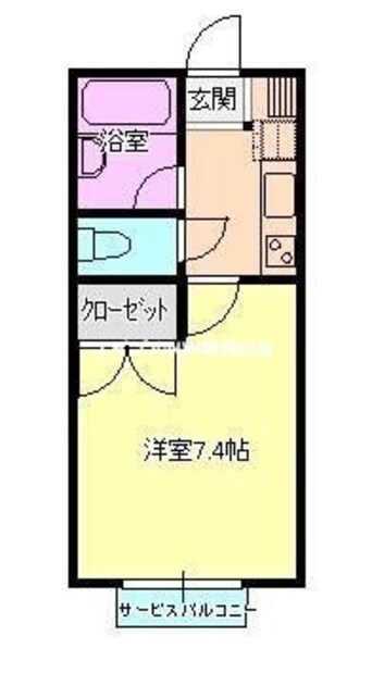 間取図 メゾンすみれＡ棟