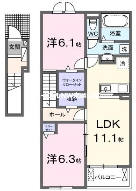 間取り図 ネオグレイスさい
