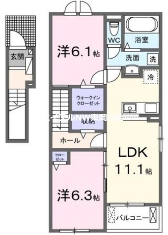間取図 ネオグレイスさい