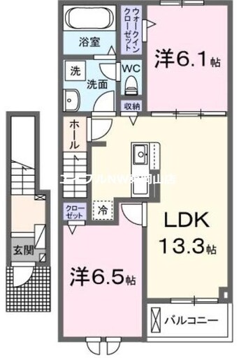 間取図 プティパニエ　Ａ