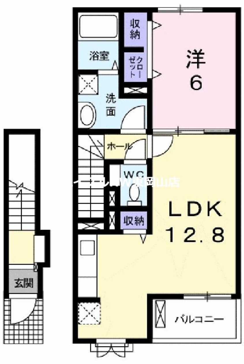 間取図 イーストガーデン