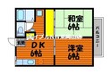 センジュ・ハイムの間取図