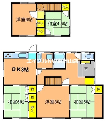 間取図 湊　平林邸