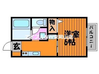 間取図 コーポ橋本