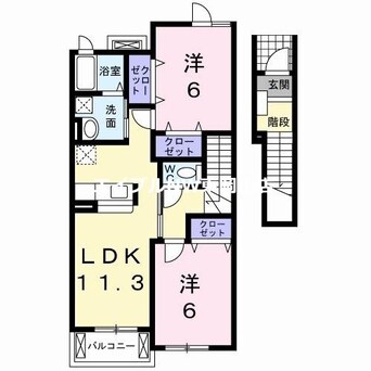 間取図 セレーノ　Ｃ