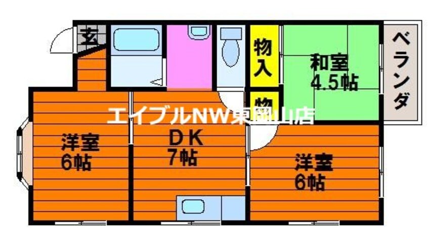 間取図 ステーションコーポラス