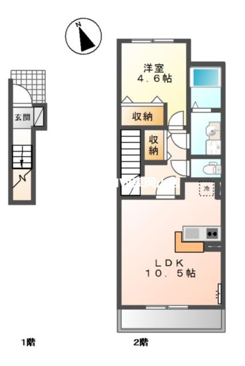 間取図 ラ・メール